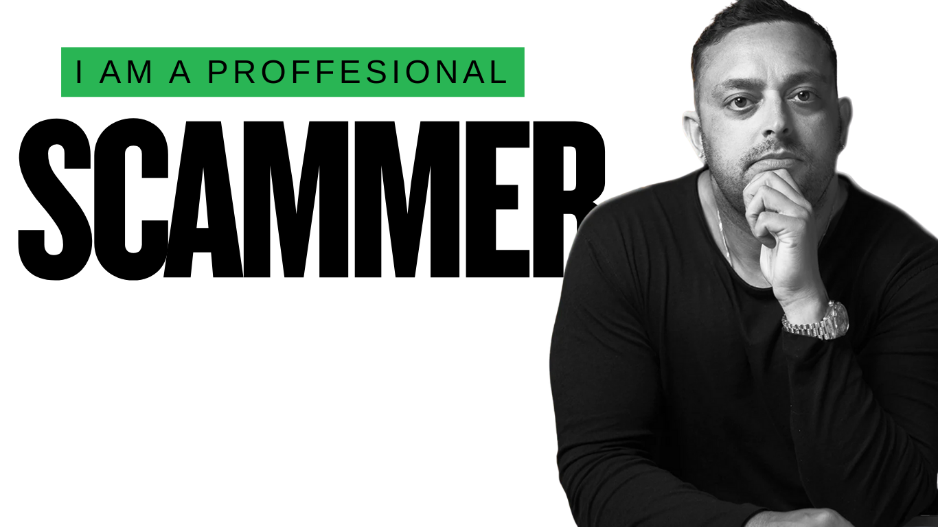 Warning image highlighting reported concerns about property scam tactics in the UK